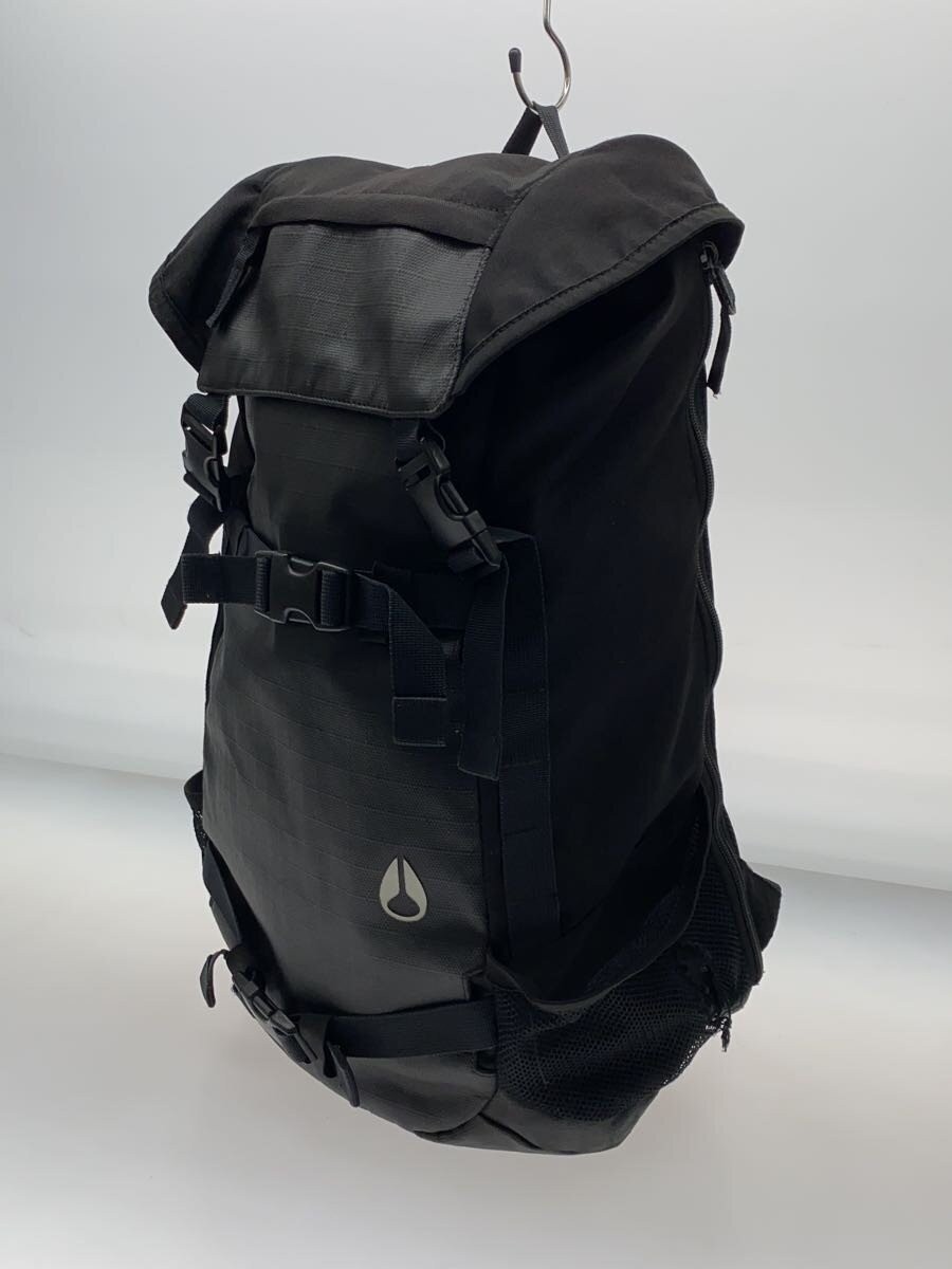 NIXON Backpack, Polyester, Black, Plain, C1953 - image 2