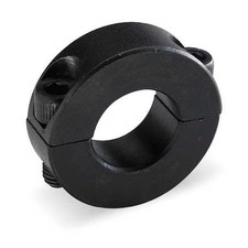 Dayton 1L696 Shaft Collar, Clamp, 2Pc, 3/8 In, Steel
