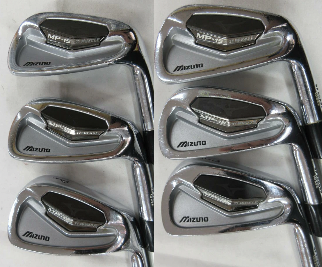 MIZUNO - MP-15 FORGED MCI 100-S 5#-Pw 6本セット MP-15 FORGED MCI 100-S 5#-Pw 6本セット