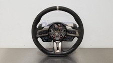 21 Ford Mustang Shelby Gt500 Steering Wheel With Control Black Leather And Suede
