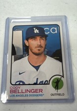 2022 Topps Heritage High Number - Team Name Color Swap Variation Cody Bellinger
