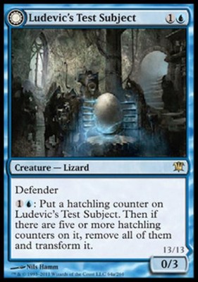 Ludevic's Test Subject (Ludevic's Abomination) - Medium Play MTG Innistrad