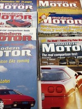 7 X Modern Motor Magazine lotus esprit ea falcon skyline silhouette gts jul 1988