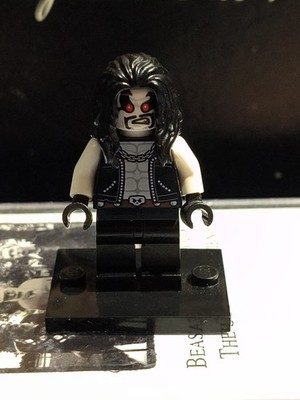 Lego D.C Comics Lobo Super Heroes Justice League Minifigure Authenic Torso Crack