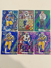 Los Angeles Rams 6 Card Lot Parallels &amp; Colors Panini NFL Football Cards Lot