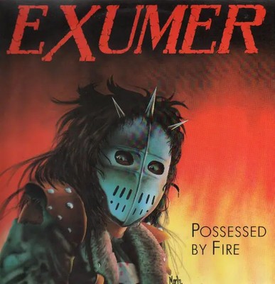 Exumer Possessed By Fire ORIGINAL 1ST GERMAN NEAR MINT Disaster Vinyl LP