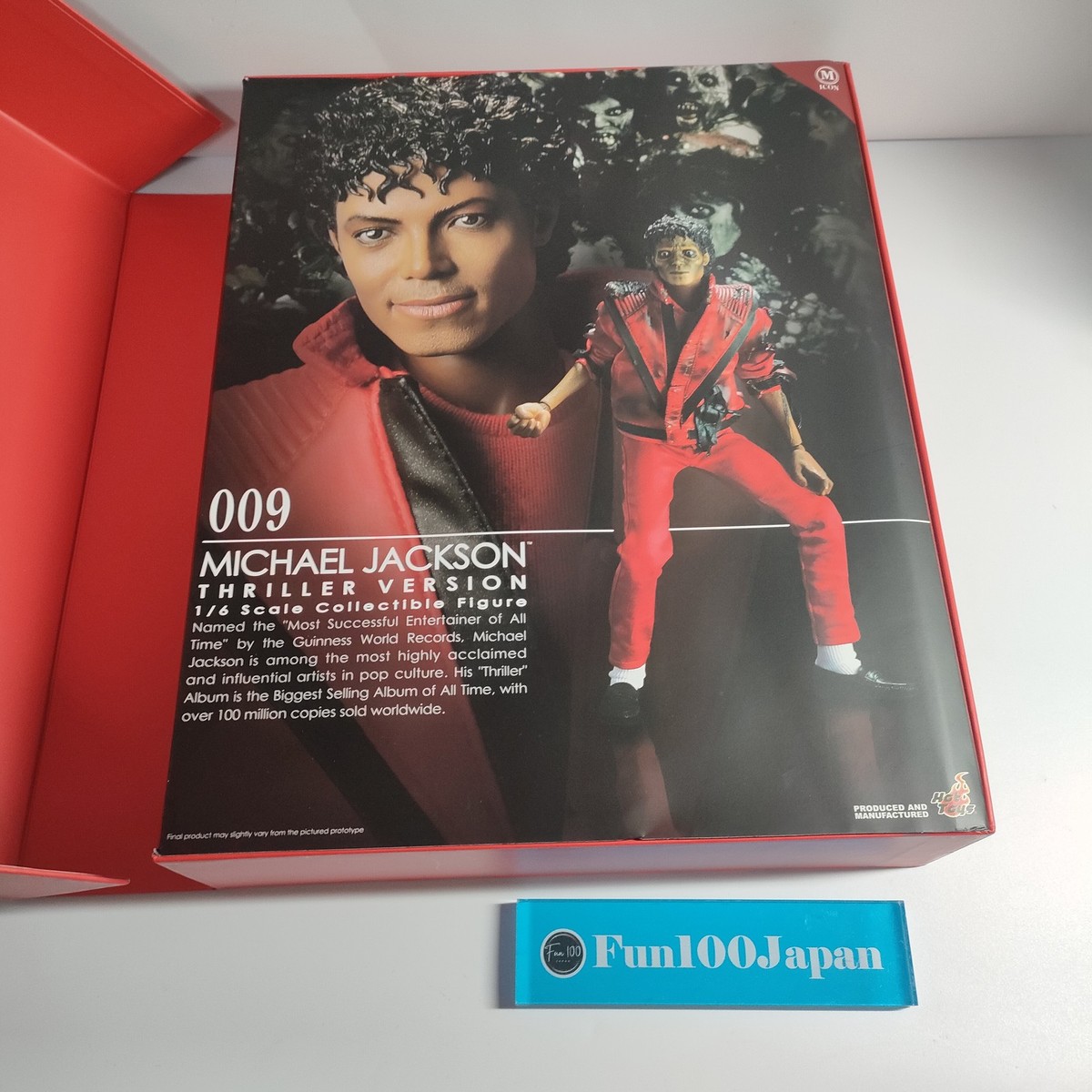 MICHAEL JACKSON Thriller Version Hot Toys 1/6 Action Figure