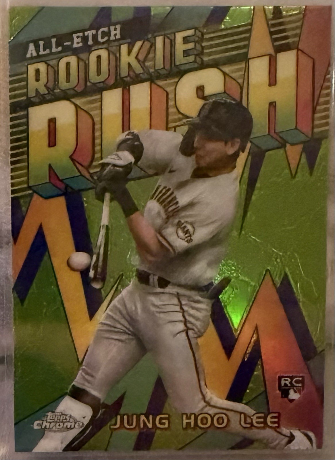 2024 Topps Chrome - All-Etch Rookie Rush Jung-Hoo Lee #CERR-17 (RC)