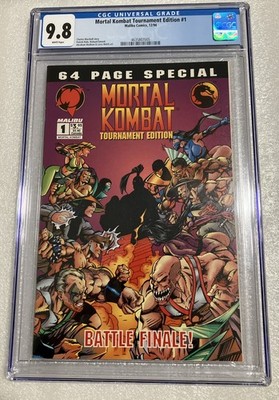 Mortal Kombat Tournament Edition #1 CGC 9.8 Highest Graded! HTF New Movie  