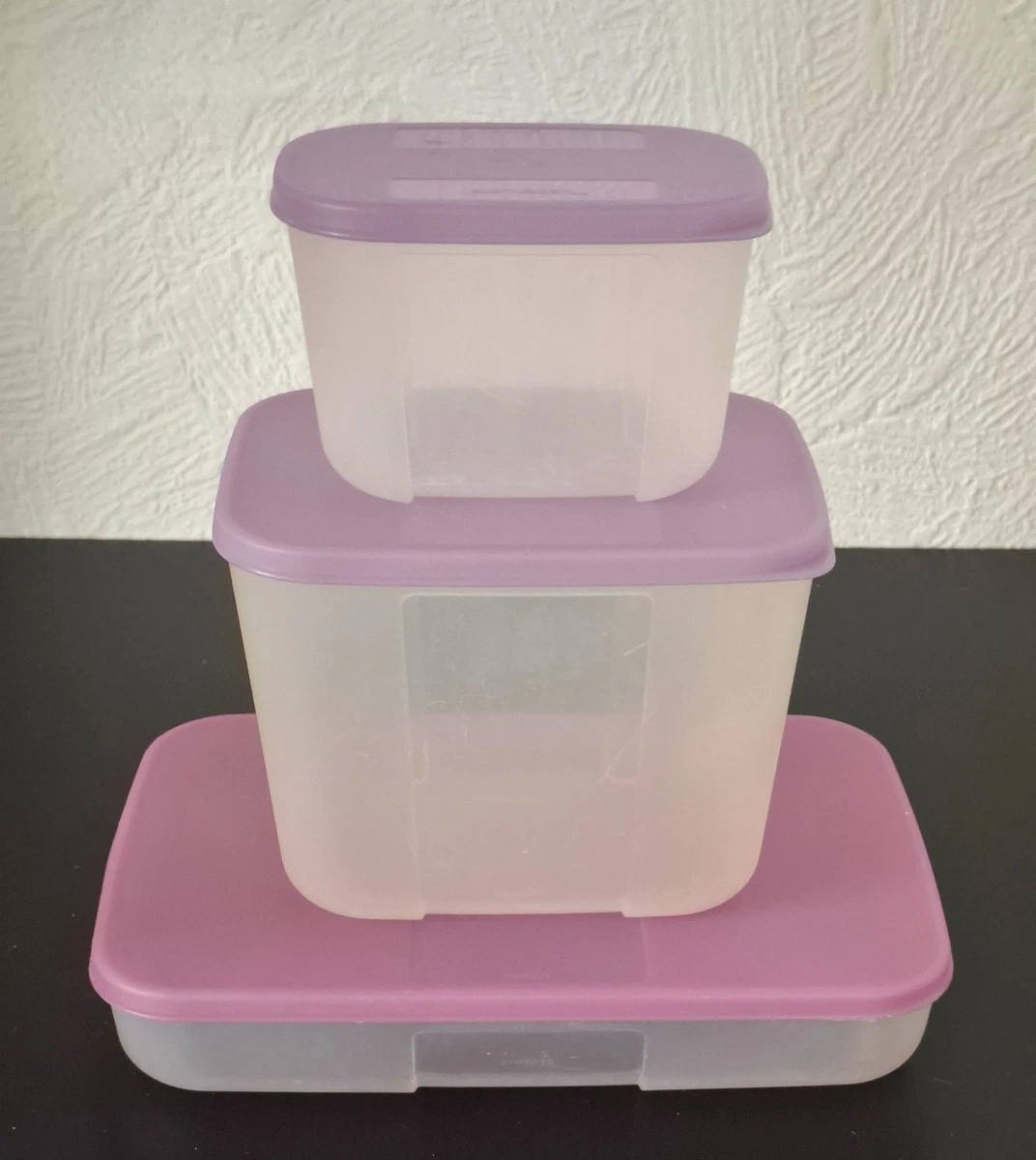 2 Boîtes De Rangement Tupperware 300 Ml - Occasion