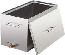 Stainless Steel Canning Pot with 2 Canning Racks & Drain Valve,Water Bath Canner