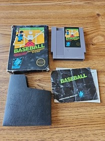 NES World Games By EPYX & Baseball Lot Of 2