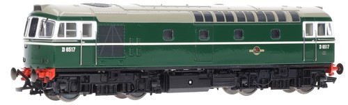 Heljan 3362 OO Klasse 33/0 Diesel D6517 BR grün glänzend DCC ausgestattet | Condition: Used