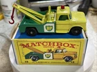 LESNEY MATCHBOX 1966, #13 DODGE WRECK TRUCK WITH BP DECAL - NEW IN BOX