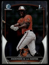 2023 Bowman Chrome Anderson De Los Santos Prospects