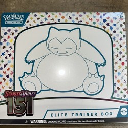 Pokémon TCG Scarlet & Violet 151 Elite Trainer Box (Snorlax Promo)