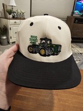 Vintage John Deere 9000 Series 4WD Tractor Hat Cap Snapback (¥)