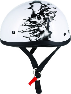 Bikers Choice Fits SkiD LiDs Born WilD Original Helmet - XS, D.O.T. ApproveD
