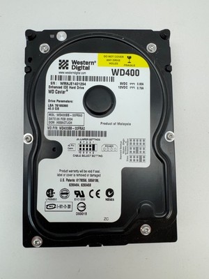 Western Digital WD400BB-00FRA0 40GB IDE 3.5 HDD 2060-001158-003 Board