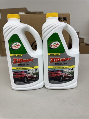#ad Turtle Wax Zip Wax Car Wash amp; Wax 64oz Quick amp; Easy 2 Pack $21.99