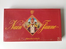Jeu du Nain Jaune vintage Fernand Nathan neuf sous blister
