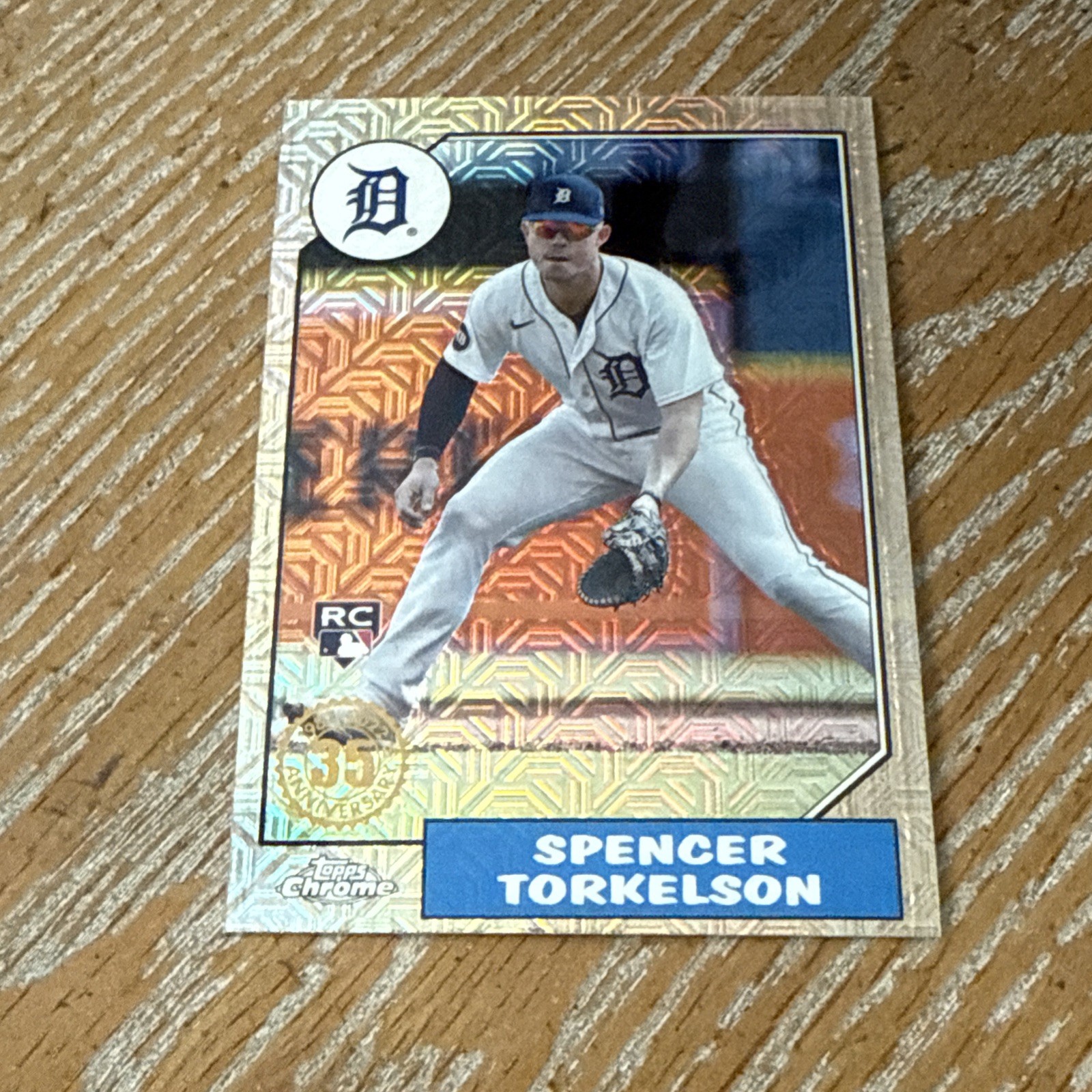 2022 Topps Update #T87C-18 Spencer Torkelson 1987 Topps Chrome Silver Pack