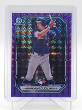 JOJO PARKER 2026 BOWMAN CHROME PURPLE GEOMETRIC ROOKIE /250 #BCP-147 Q4078