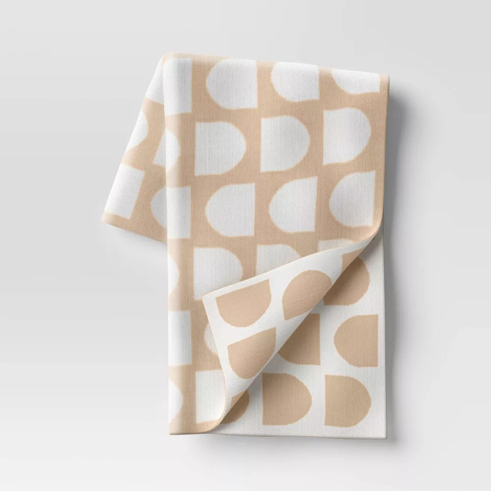 Threshold Reversible Knit Geo Throw Blanket - NeutralIvory 50x60 2490₽