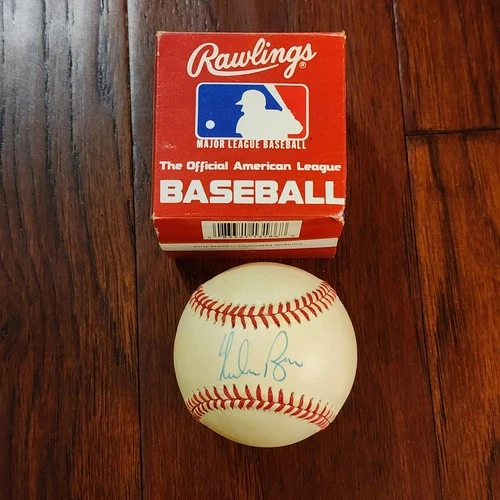 Nolan Ryan Autographed Baseball Vintage w/ Box *No COA*