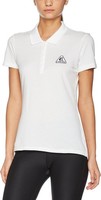 Cressi Polo Damen, Poloshirt, Fitnesstop, Sport T-Shirt, Weiß, L (46/48)
