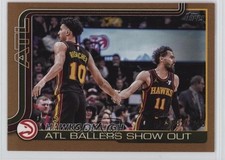 2025 Topps Checklist Gold /2025 Trae Young Zaccharie Risacher Atlanta Hawks 05k6