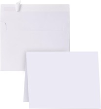 4x6 Blank Greeting Cards and Envelopes 30 Pack White Card Stock Invitations