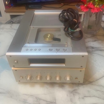 Sony CDP-X5000 CD Player TA-F5000 Amplifier ES Vintage Hi-Fi Japan