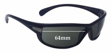 SFx Replacement Sunglass Lenses fits Ray-Ban RB4054 - 64mm Wide