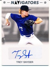 2025 Trey Snyder Pulse Meridian Navigators rookie auto 1/1 Mets