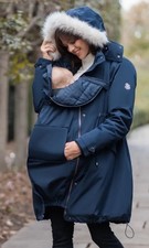 Seraphine Premium 6 In 1 Baby Wearing Coat Removable Down Liner Sz 10 Immaculate