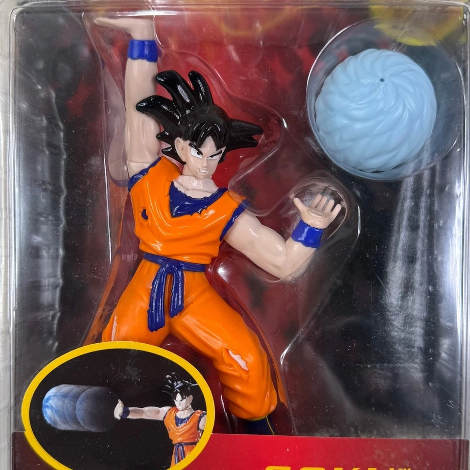 Figura de acción Bandai Dragonball Z Super Goku Blasting Energy 1997 #3851 Foto 3 de 4