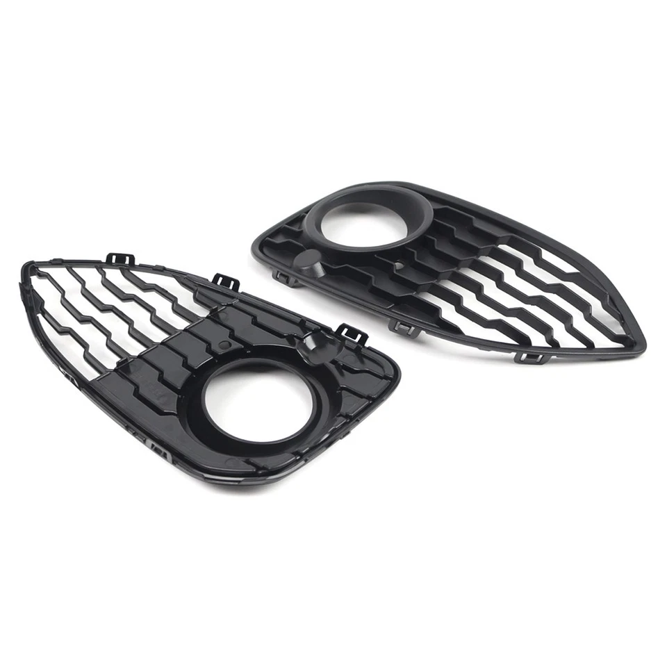 Pair Front Bumper Fog Light Grille For BMW 1 Series F20 F21 LCI M Sport 2015-19 Foto 2 de 4