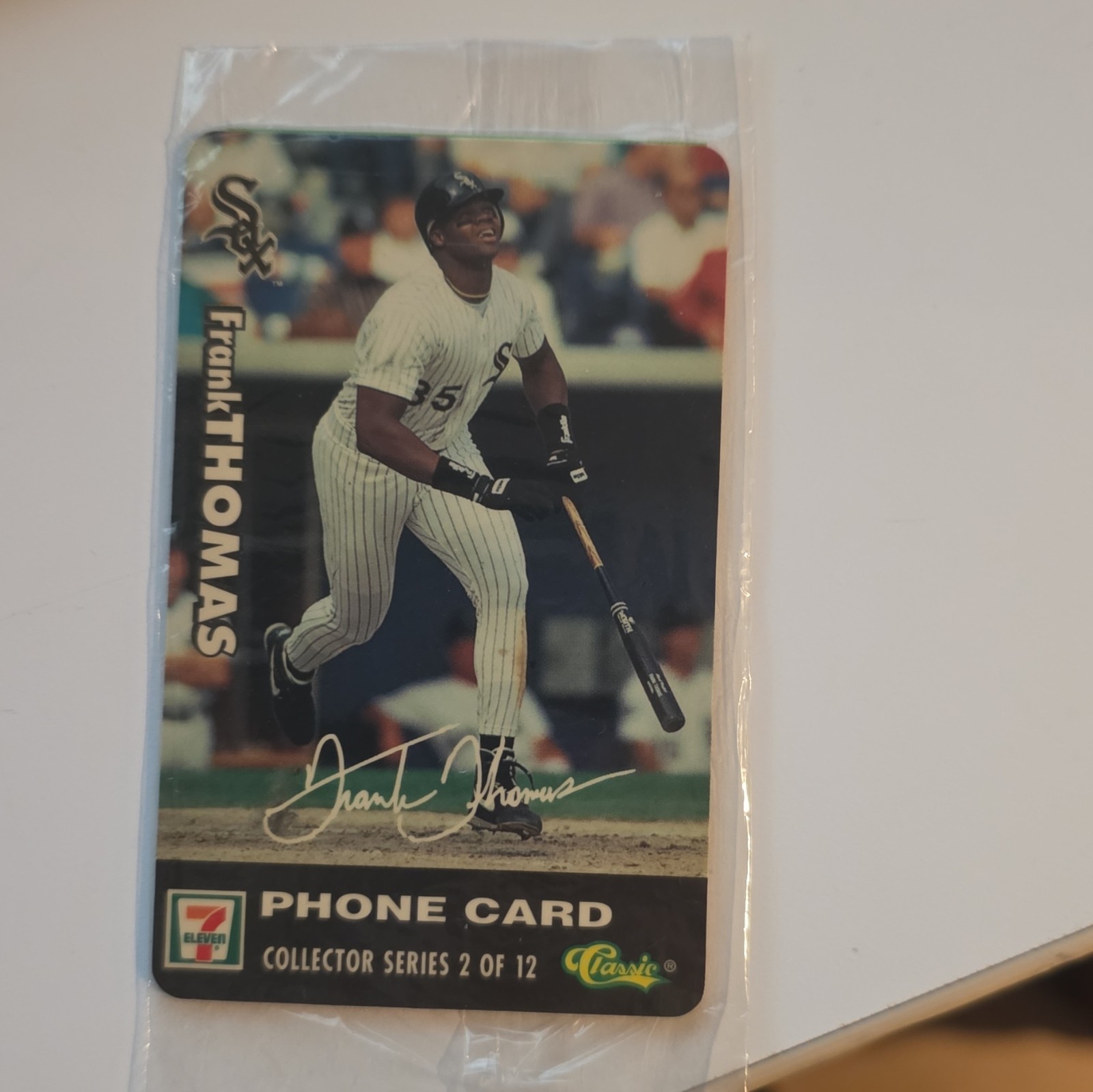 1996 Classic/Sprint 7 Eleven Phone Cards - Frank Thomas #2
