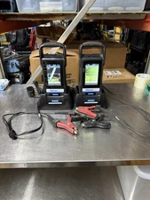 Lot Of 2 Midtronics JDT-1 Commercial Battery Analyzer Diagnostic System