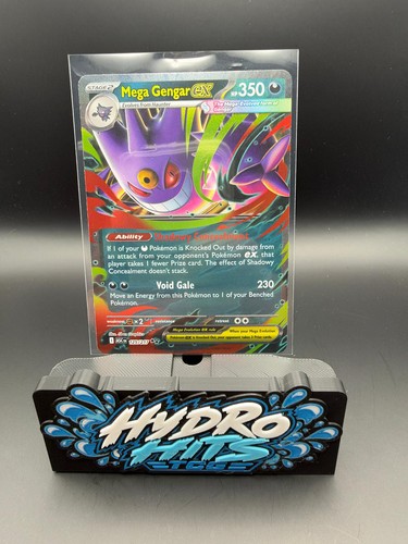 Mega Gengar ex 125/217 Double Rare Ascended Heroes Pokemon Holo Near Mint