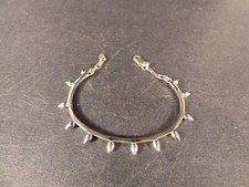 Anna Sheffield Sterling Silver Spike Bracelet