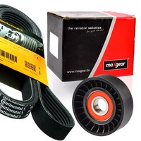 Contitech 6PK1195 Keilrippenriemen + Rolle FüR Fiat Idea Punto Lancia Musa 1.9