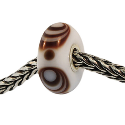 Authentic Trollbeads Glass 61344 Carly :1 RETIRED