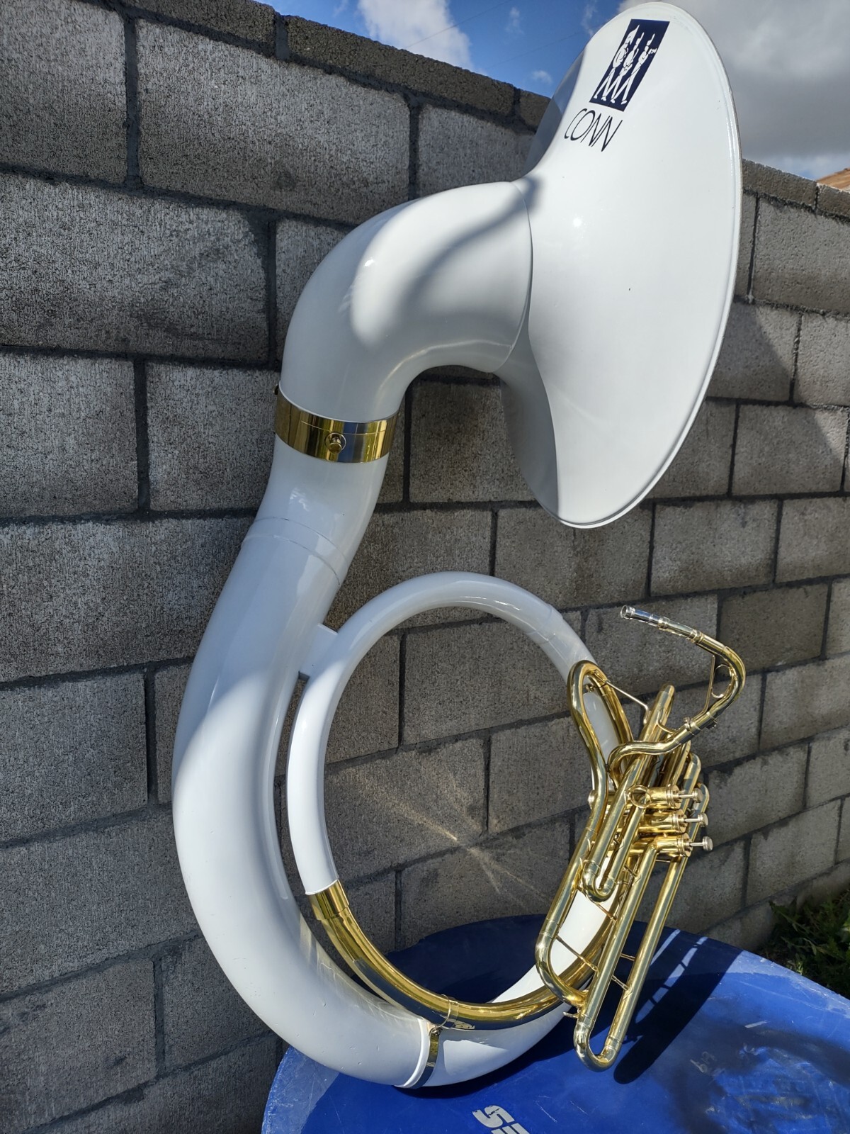 CONN SOUSAPHONE 14K FIBERGLASS eBay