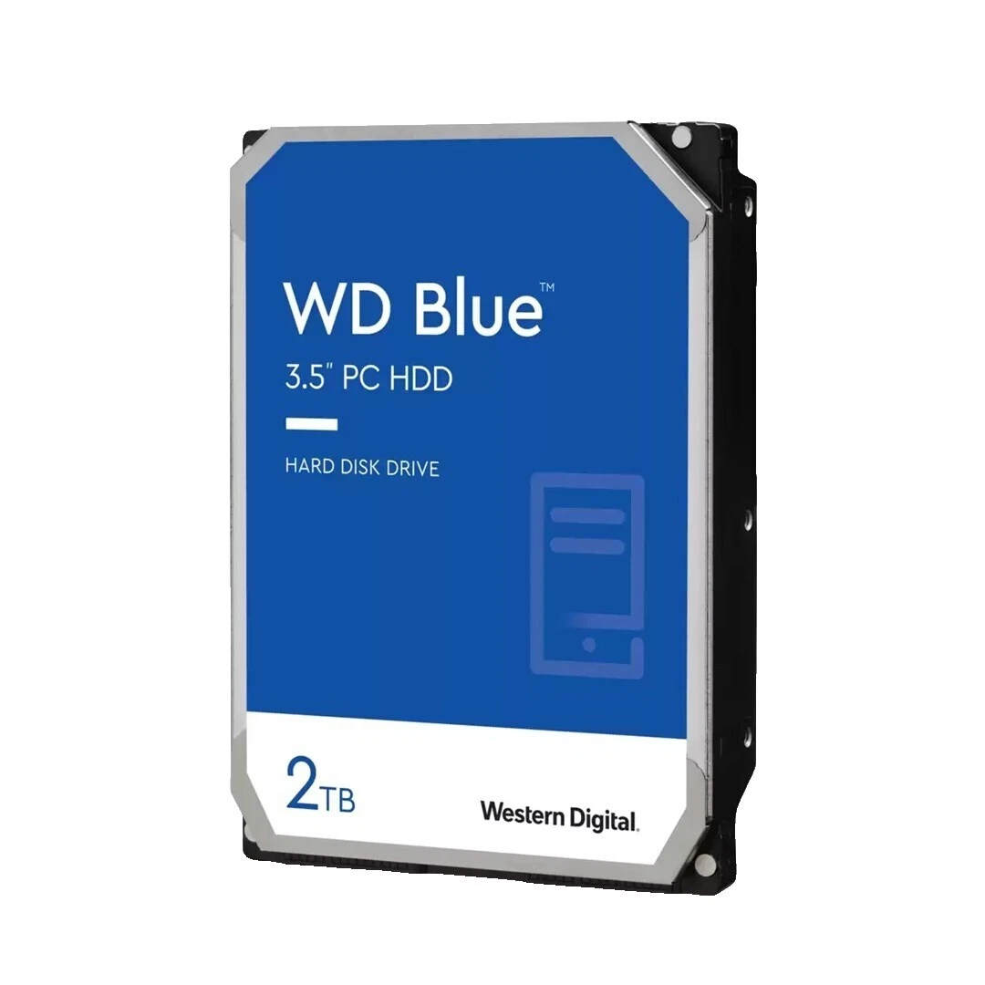Western Digital Internal Hard Disk Drives 3.5 in Form Factor 2TB Storage Capacity