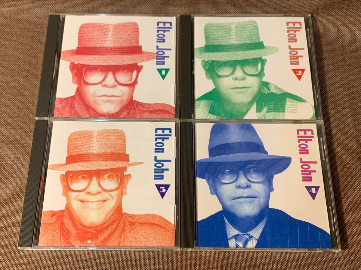 ELTON JOHN Great Box JAPAN-ONLY 4CD BOX PHCR-3133~36 OBI ELTON JOHN Great Box JAPAN-ONLY 4CD BOX PHCR-3133~36 OBI