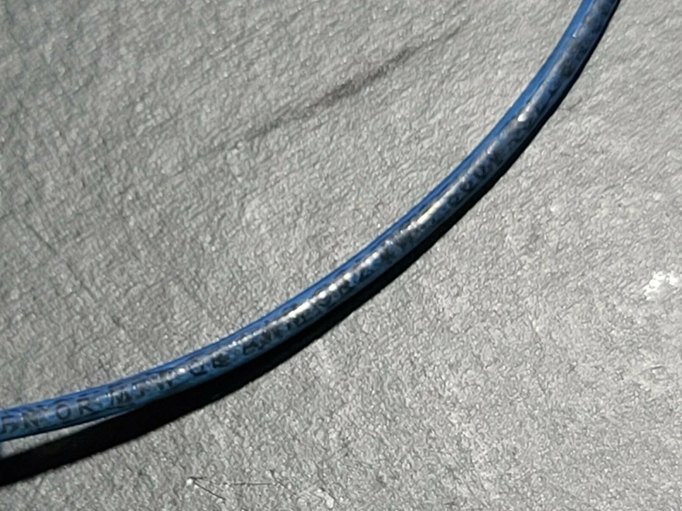 Encore Wire & Cable #16awg 26 Stranded TFFN/AWM/MTW Building Wire Blue /100ft - Image 3 of 4