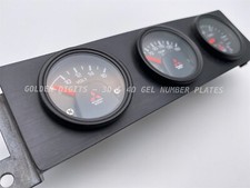 Ralliart Authentic Triple Gauge Set For: Mitsubishi Lancer Evo 5 6 CP9A