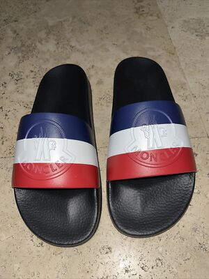 Moncler Basile Slide Sandal Black Size EU 41 US 8